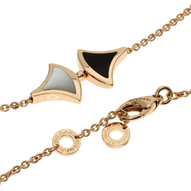 ブルガリ ブレスレット ディーヴァ ドリーム マザーオブパール K18PG ML BVLGARI/ブルガリ】 マラカイト マザーオブパール ブレスレット