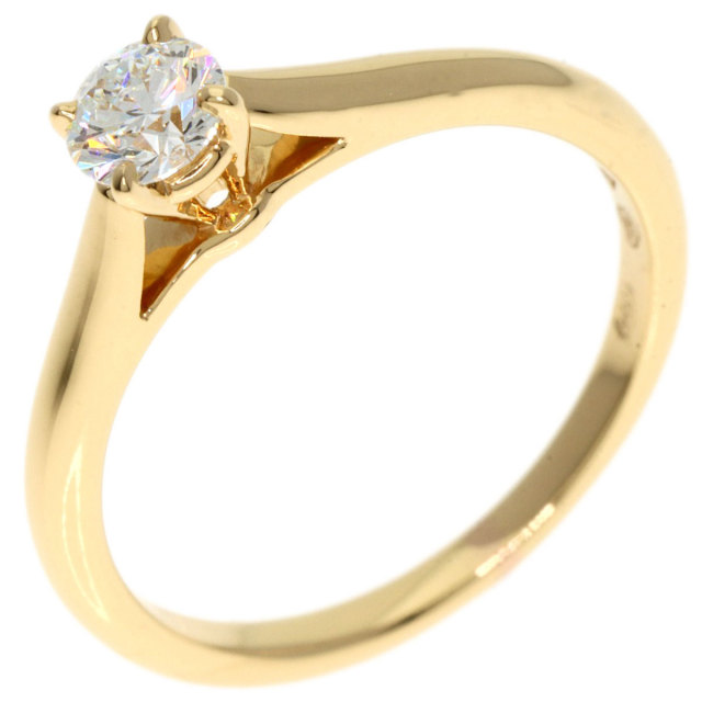 Cartier PT950 1Pダイヤモンド クラシック リング #46 6号 CARTIER カルティエ バレリーナ ダイヤモンド #46 リング・指輪