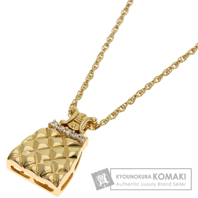 セリーヌ ネックレス バッグ型 ダイヤモンド