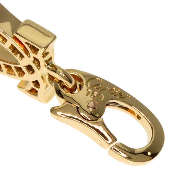 CARTIER カルティエ 2C チャーム ダイヤモンド ペンダントトップ K18