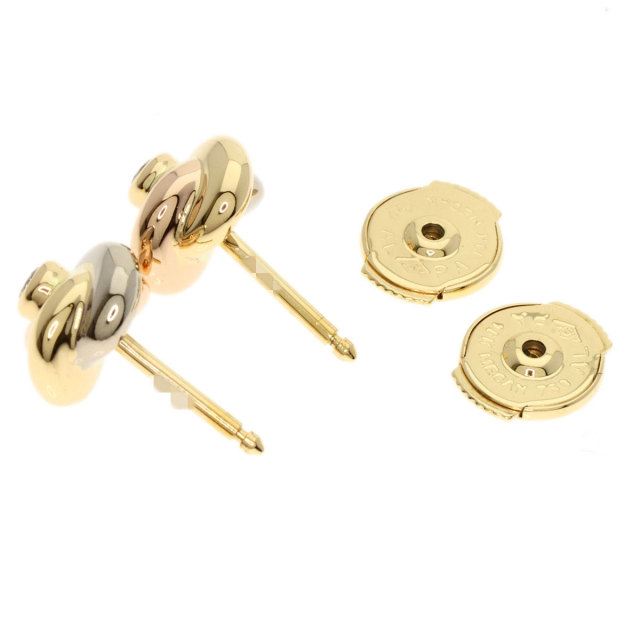 【激安通販 オンラインショップ】日用品 カルティエ CARTIER トリニティ K18 ピアス ダイヤモンド アクセサリー