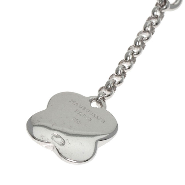 MAUBOUSSIN モーブッサン フラワー ダイヤモンド チャーム ネックレス  