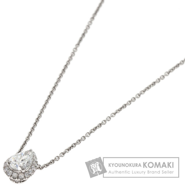ハリーウィンストン ネックレス ペアシェイプ マイクロパヴェ ダイヤモンド