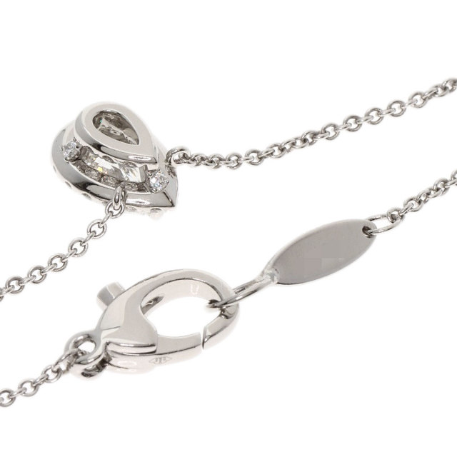 ハリーウィンストン ネックレス ペアシェイプ マイクロパヴェ ダイヤモンド