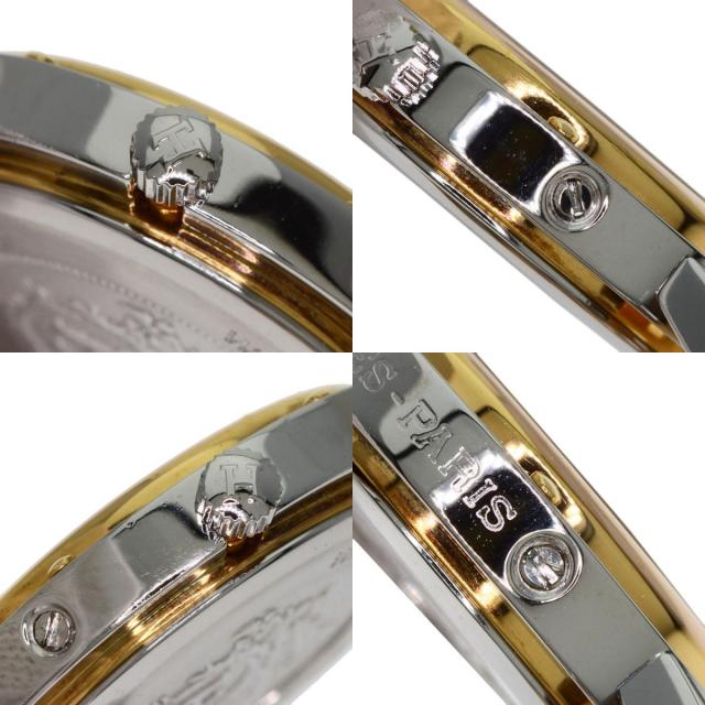 HERMES エルメス クリッパー 腕時計 ステンレススチール/SSxGP
