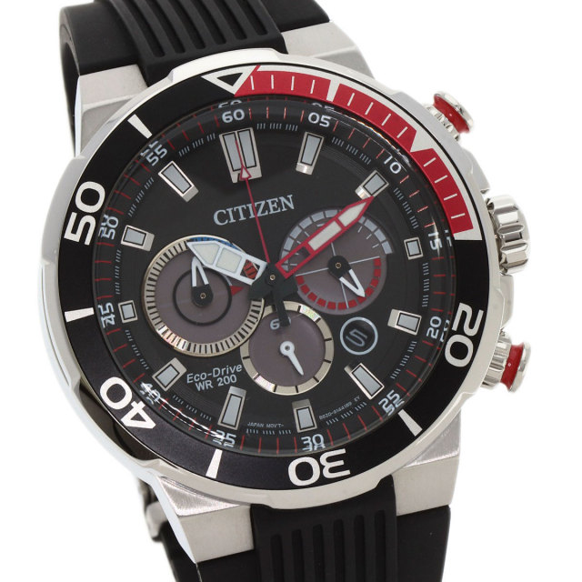 シチズン CITIZEN エコドライブ B620-S089298 CITIZEN◇ソーラー腕時計/アナログ/--/BLK/SLV/B620-S089298