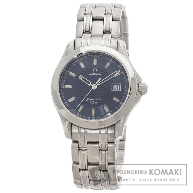 出品９／３０まで　オメガ　シーマスター120m メンズ　ベルト OMEGA Seamaster 120m オメガ シーマスター レザーベルト 稼働品
