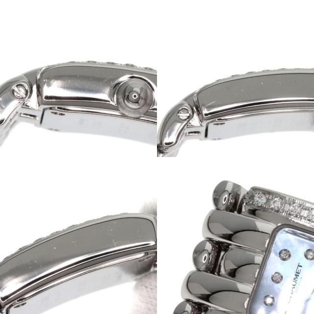 Chaumetショーメ ステンレススチール カフス オルタンシア」コレクション ウォッチ ステンレススティール
