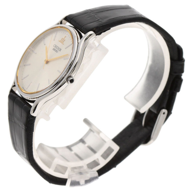 SEIKO セイコー 8J81-6A30 クレドール ラウンドフェイス 腕時計