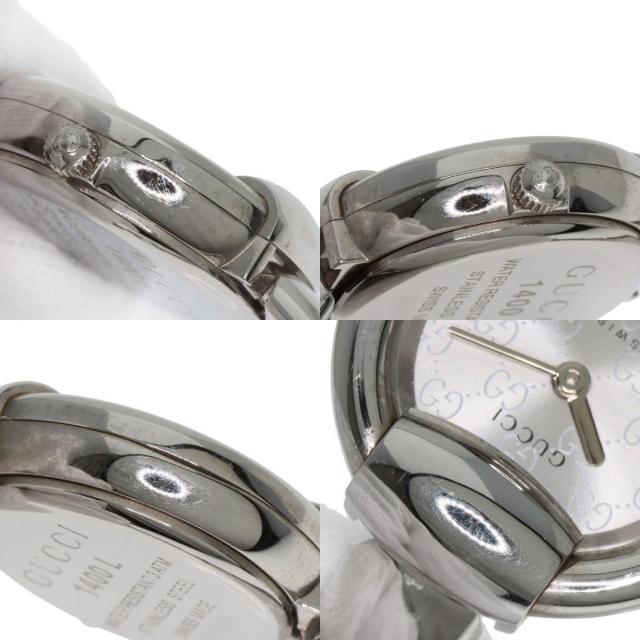 GUCCI グッチ 1400L ラウンドフェイス 腕時計 ステンレススチール/SS