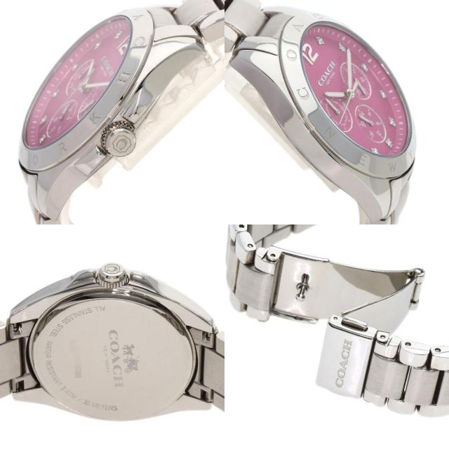 COACH コーチ 14502071 ラウンドフェイス 腕時計 ステンレススチール  