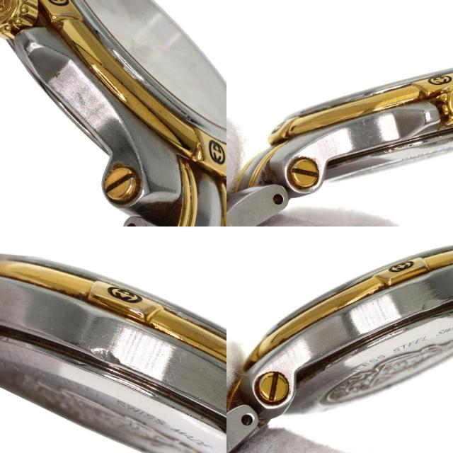 GUCCI グッチ 9040L ラウンドフェイス 腕時計 ステンレス