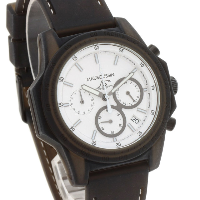 MAUBOUSSIN モーブッサン 9459300-002 ザスイマー クロノグラフ 腕時計