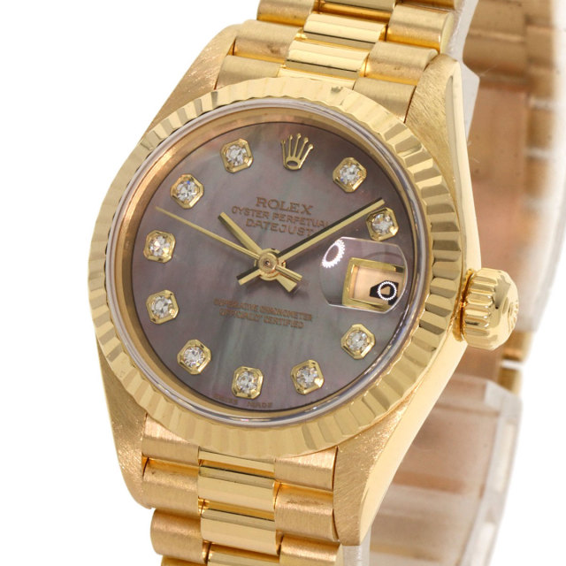 ROLEX ロレックス 69178NG デイトジャスト 10P ダイヤモンド