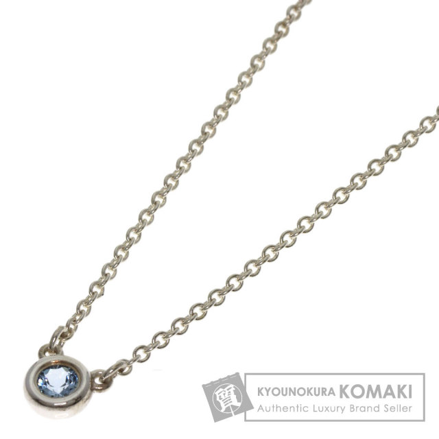 ティファニー ネックレス バイザヤード アクアマリン