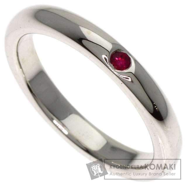 ティファニー リング・指輪 スタッキングバンド ルビー