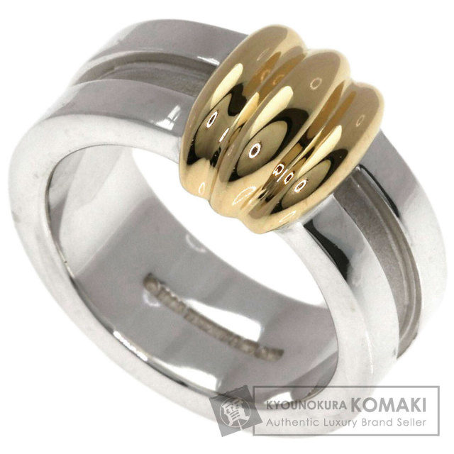 TIFFANY&Co. ティファニー グルーブドウィズ リング・指輪 シルバー