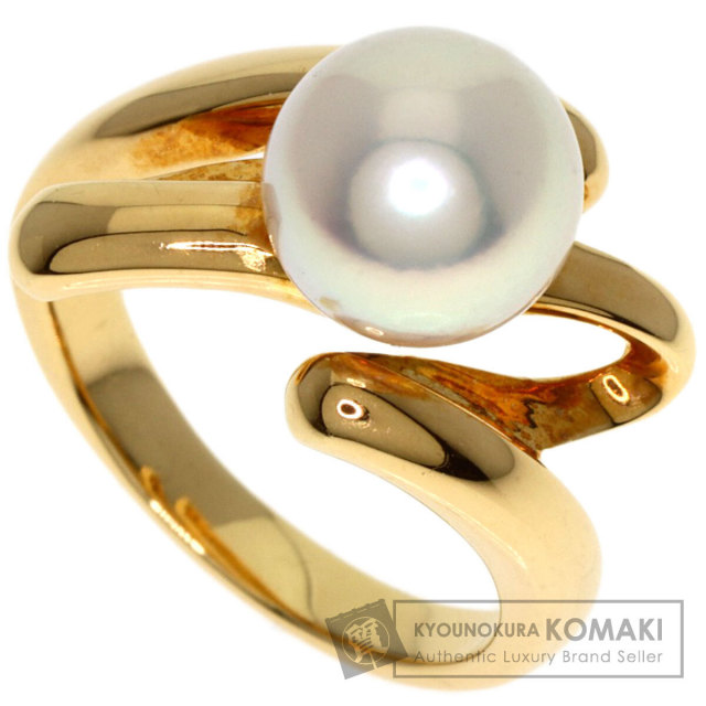 魅力的な価格 タサキ TASAKI パール K18イエローゴールド リング・指輪 真珠 アクセサリー