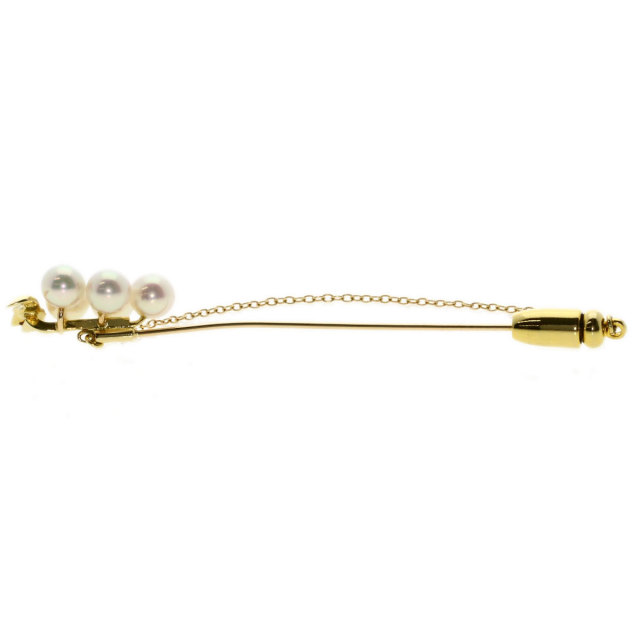 MIKIMOTO ミキモト パール 真珠 葡萄モチーフ ピンブローチ