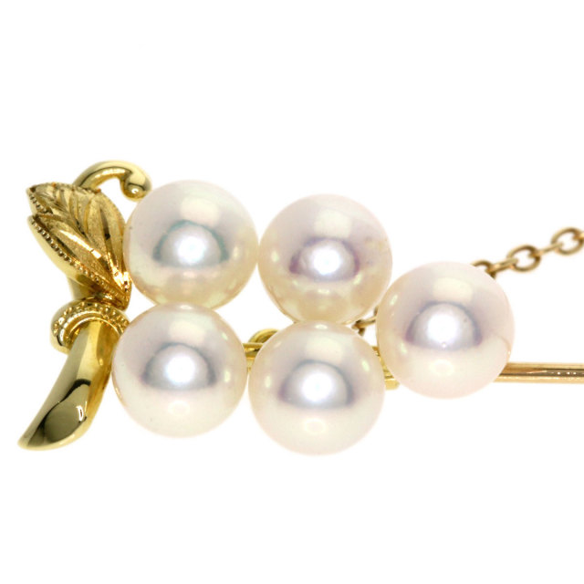 MIKIMOTO ミキモト ブローチ＆ネックレス 2WAY 葡萄モチーフ