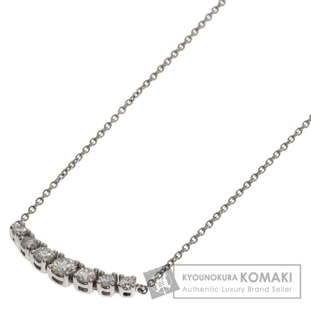 ティファニー ネックレス イーストウエスト ダイヤモンド