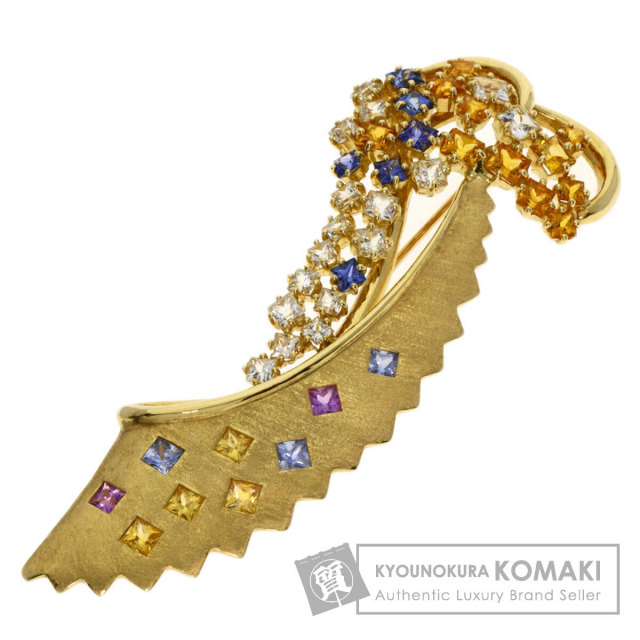 ジュネ ブローチ サファイア
