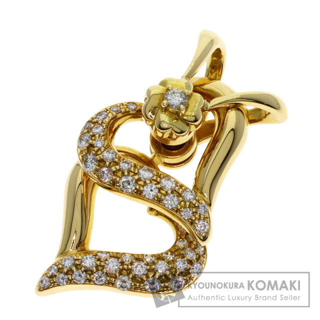 ウォルサム ペンダントトップ スウィング ハート ダイヤモンド