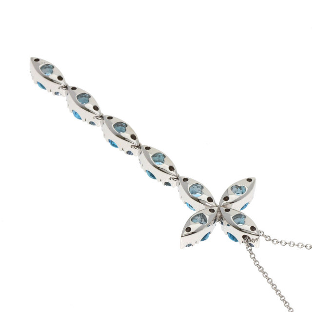 PASQUALE BRUNI パスクワーレブルーニ ブルートパーズ ネックレス K18  