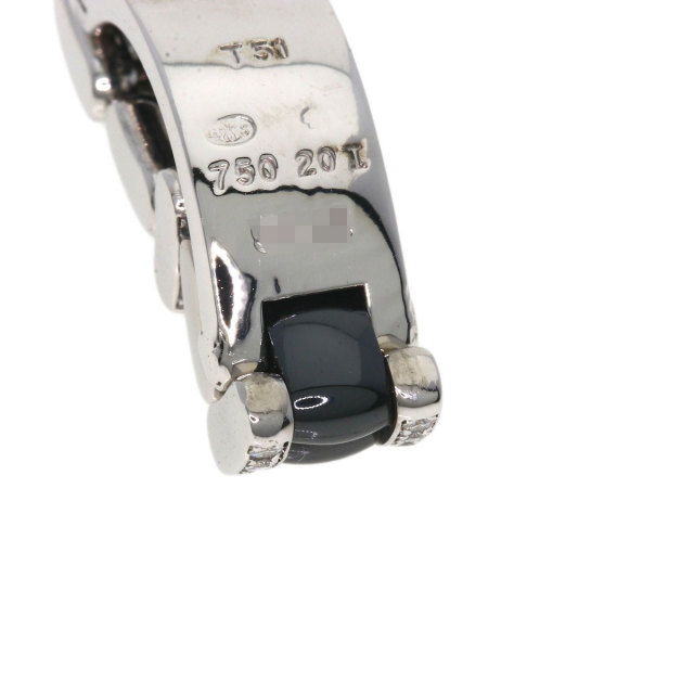 シャネル　CHANEL　ダイヤモンド0.2　ウルトラリング　8号　48　ブラック CHANEL シャネル ウルトラリング ダイヤモンド ブラックセラミック