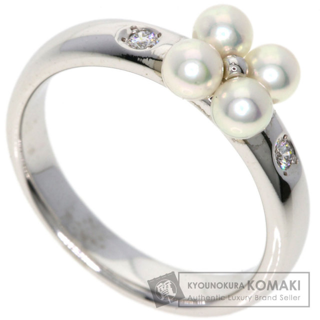 【2025新春福袋】 MIKIMOTO ミキモト K18 リング・指輪 ダイヤモンド 真珠 パール アクセサリー