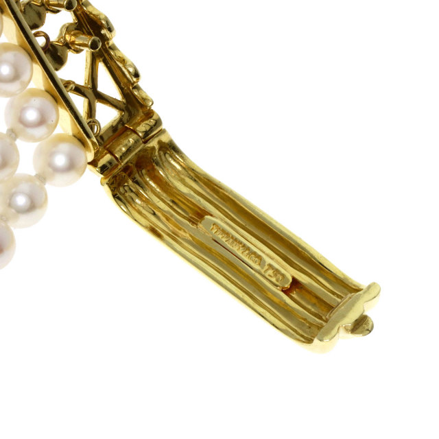 Tiffany & Co. ネックレス　パール　チョーカー　7mm ケース付き Tiffany & Co. ネックレス パール チョーカー 7mm ケース付き レディース