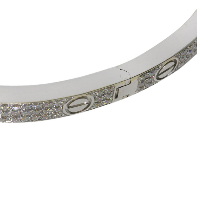 パンテール型 デザイン #18 ブレスレット K18ホワイトゴールド 37.4g  