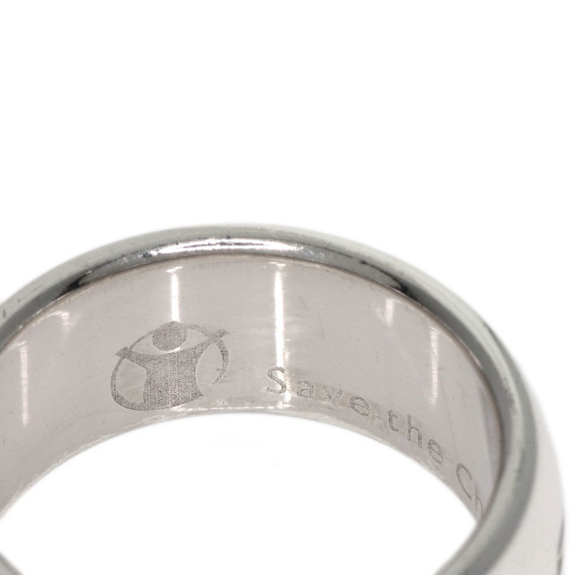 BVLGARI ブルガリ セーブザチルドレン #50 リング・指輪 シルバー  