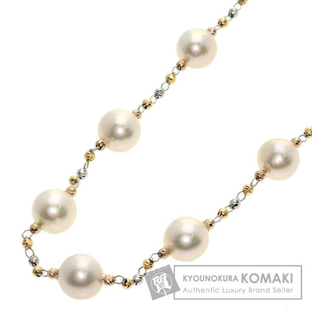 TASAKI タサキ アコヤパール 真珠 ネックレス K18ホワイト