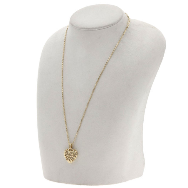 MIKIMOTO K18 ゴールド ハート型 ネックレス MIKIMOTO ミキモト ハートモチーフ パール 真珠 ネックレス K18