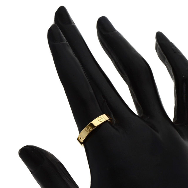 CARTIER カルティエ ミニ ラブリング #54 リング・指輪 K18