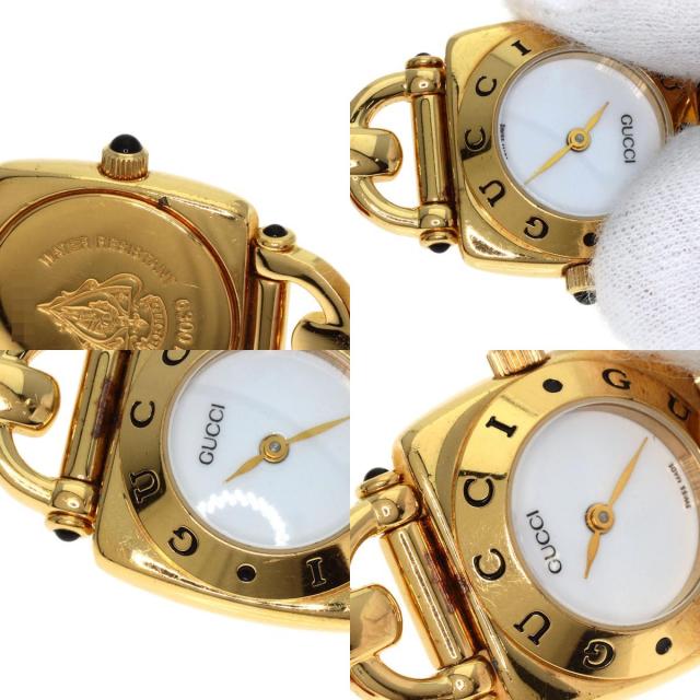 Aim ✨️GUCCI グッチ 腕時計 レディース ゴールド 6300L 108☆美品☆ GUCCI グッチ 6300L レディース 腕時計 ゴールド