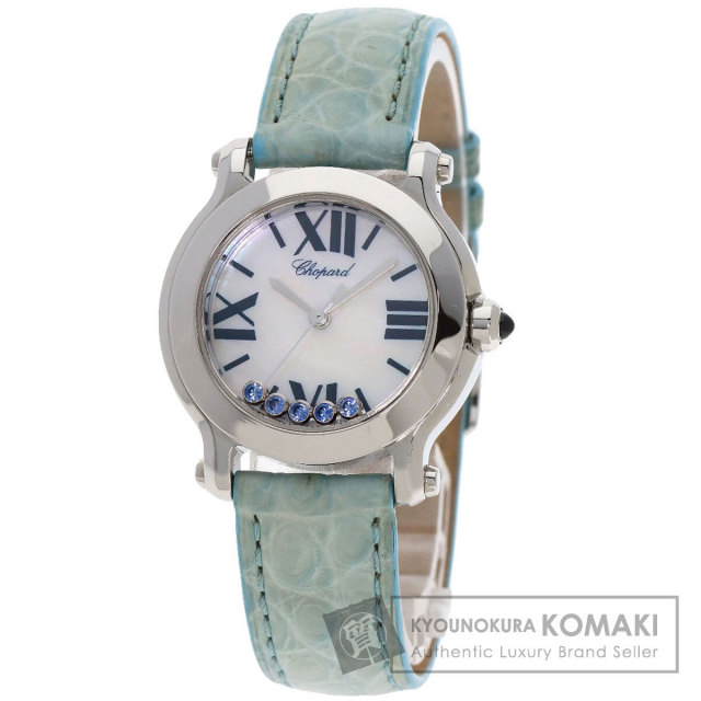 Chopard ショパール 27/8245 ハッピースポーツ 腕時計 金属製/革