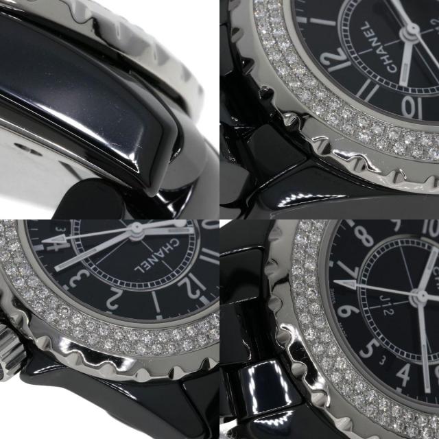 シャネル 腕時計 J12 33mm　ダイヤモンド 2重ベゼル