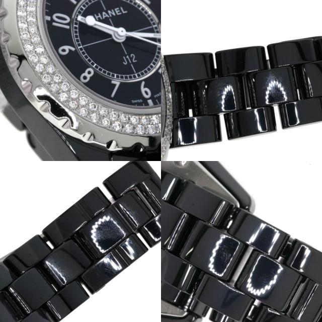 シャネル 腕時計 J12 33mm　ダイヤモンド 2重ベゼル