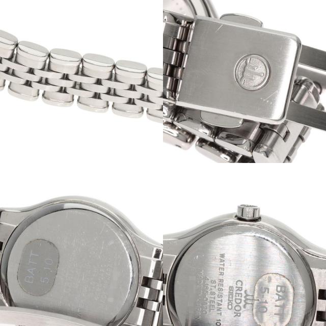 SEIKO セイコー 4J85-0A20 クレドール 腕時計 ステンレススチール/SS