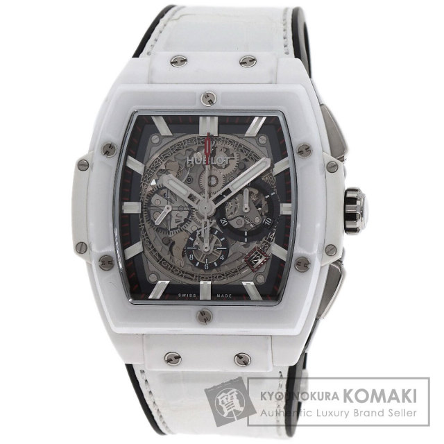 ウブロ 腕時計 スピリット オブ ビックバン ホワイトセラミック