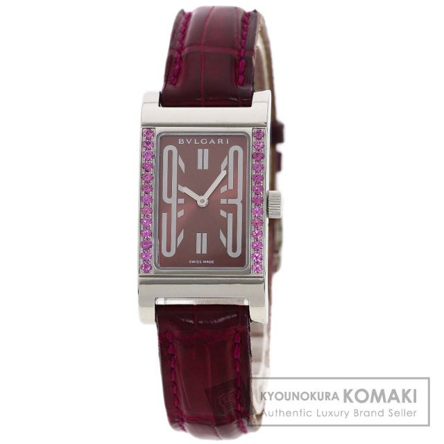 BVLGARI/ブルガリ】 レッタンゴロ RT39S 腕時計 ステンレス