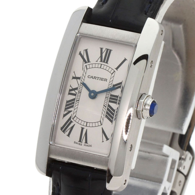 CARTIER カルティエ WSTA0016 タンクアメリカンSM 腕時計 ステンレス