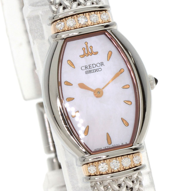 SEIKO セイコー GSTE966 1E70-3B90 クレドール ダイヤモンド