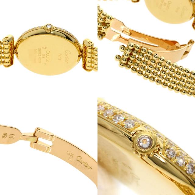 CARTIER カルティエ マストコリゼ 腕時計 K18イエローゴールド