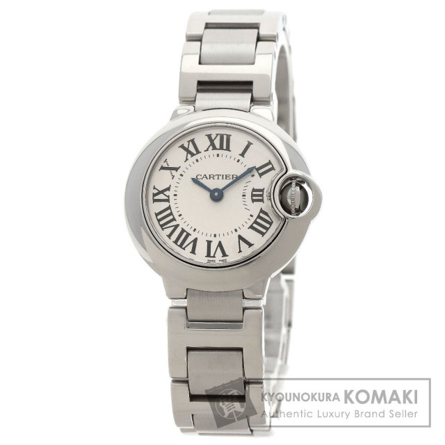 CARTIER カルティエ W69010Z4 バロンブルー 28mm 腕時計