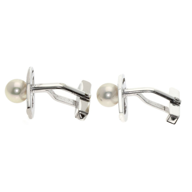 ミキモト カフス パール 真珠