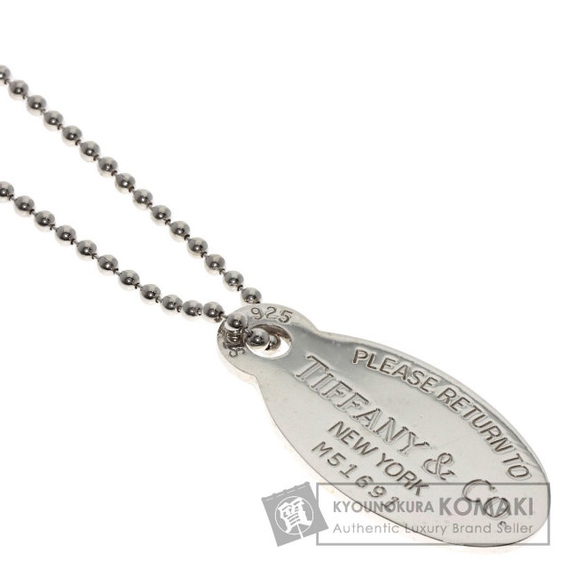 ティファニー ネックレス リターントゥ オーバル