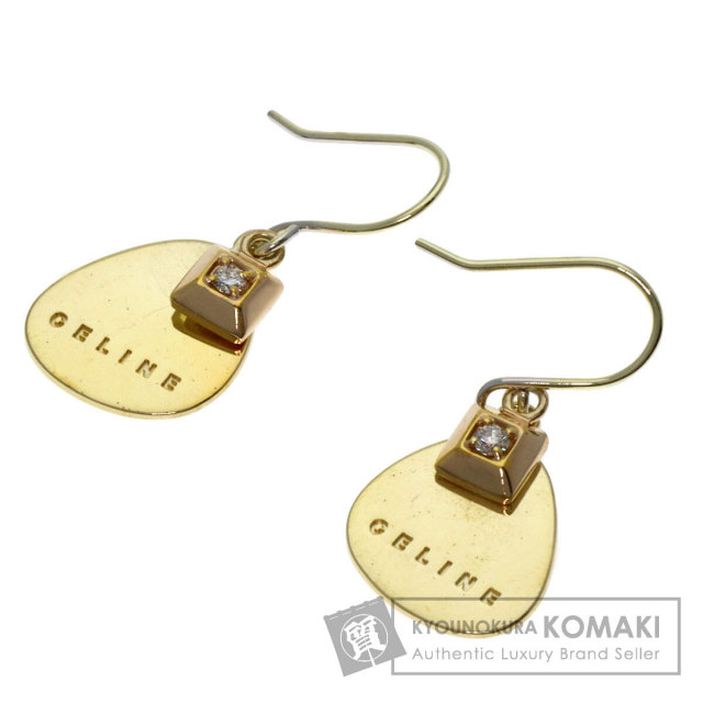 セリーヌ ピアス セリーヌ ダイヤモンド ロゴ